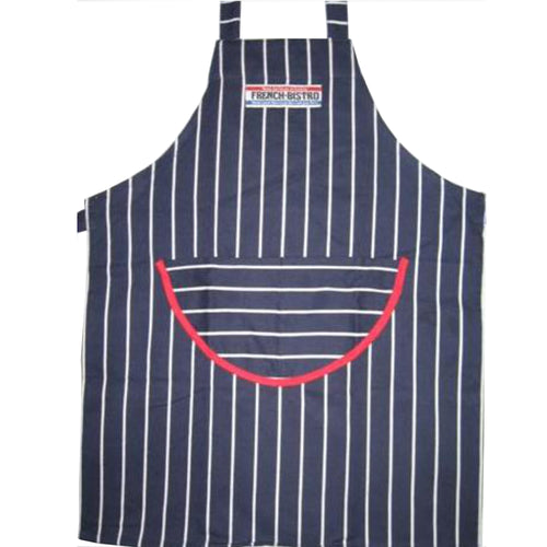 100% Cotton Navy French Bistro Apron - Have To Have It NZ