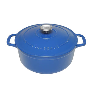 Chasseur Round French Oven 28cm Sky Blue