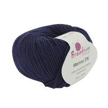Load image into Gallery viewer, Broadway Yarns Merino DK 50g Colour 200 Navy