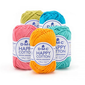 DMC Happy Cotton 20g balls, various colours