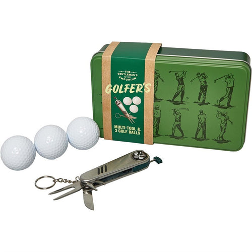 Gentleman's Emporium Golf Multi-Tool & Golf Ball Gift Set