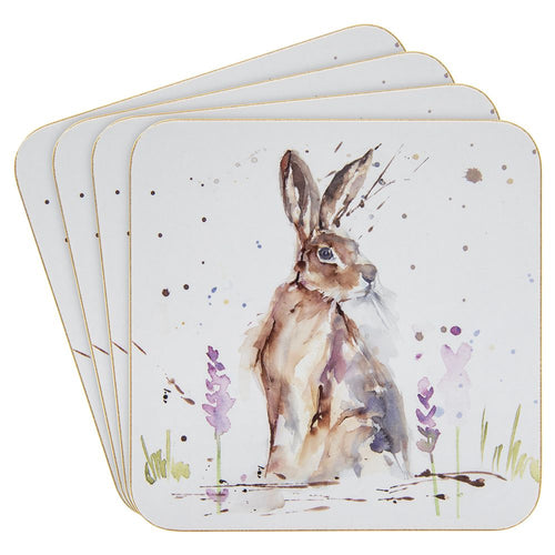 Country Life Collection Hare Coasters - Set of 4 - Have To Have It NZ