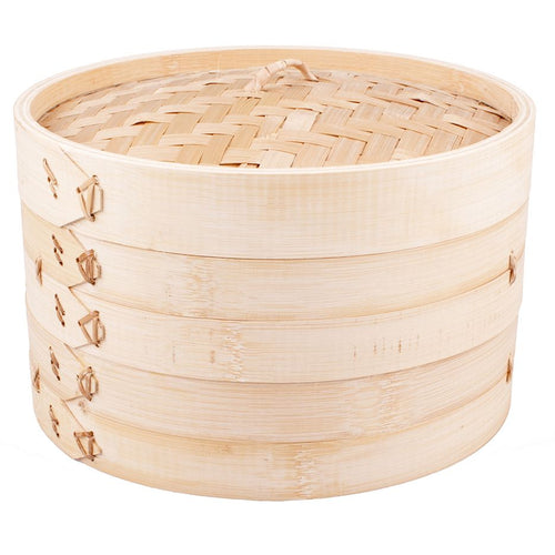 D-Line 25cm Bamboo Steamer Basket - Have To Have It NZ