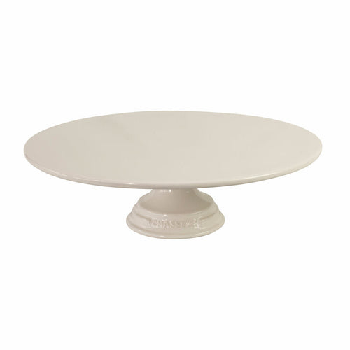 Chasseur 30cm Antique Cream Stoneware Cake Stand - Have To Have It NZ