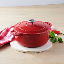 Load image into Gallery viewer, Chasseur 24cm Red Cast Iron French Oven - Have To Have It NZ