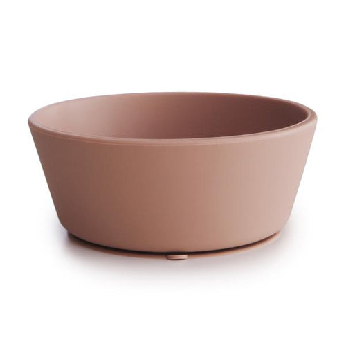 Mushie Blush Silicone Suction Bowl - Have To Have It NZ
