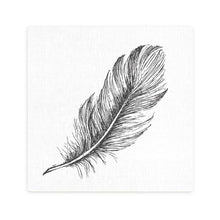 Load image into Gallery viewer, Splosh Tranquil Feather Ceramic Coaster - Have To Have It NZ
