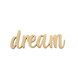 Wooden Champagne Gold Dream Magnet - Have To Have It NZ