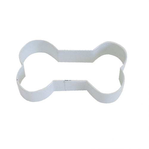 9cm White Dog Bone Cookie Cutter - Have To Have It NZ