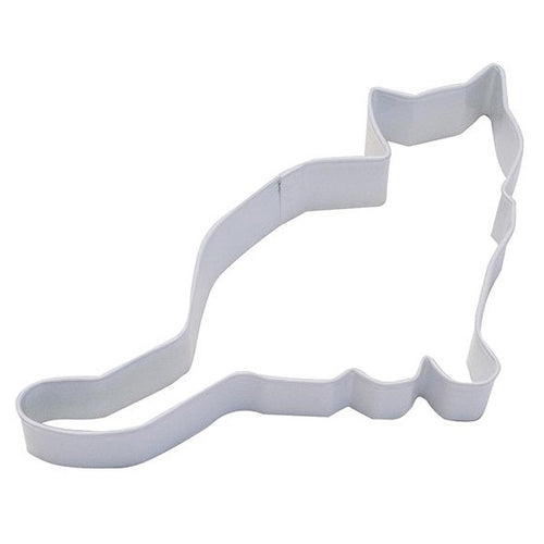 11.5cm White Kitten Cookie Cutter - Have To Have It NZ