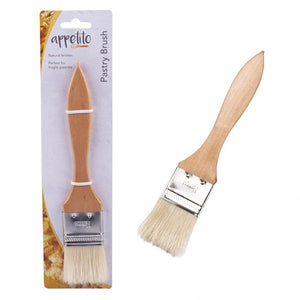 Appetito 38mm Wooden Handled Pastry Brush - Have To Have It NZ