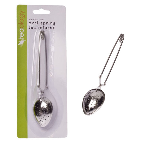 Teaology Stainless Steel Oval Spring Tea Infuser - Have To Have It NZ
