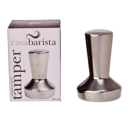 Casa Barista 51mm Diameter Stainless Steel Coffee Tamper - Have To Have It NZ