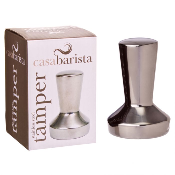 Casa Barista 57mm Diameter Stainless Steel Coffee Tamper - Have To Have It NZ