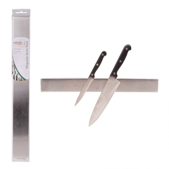 Appetito 40cm Stainless Steel Knife Rack - Have To Have It NZ