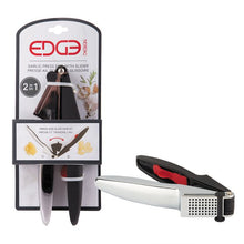 Load image into Gallery viewer, Edge Design Garlic Duo Press &amp; Slicer - Have To Have It NZ