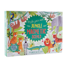 Load image into Gallery viewer, Floss &amp; Rock Jungle Animals Magnetic Play Scenes - Have To Have It NZ