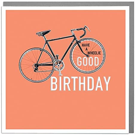 Lola Design 'Have A Wheelie Good Birthday' Card - Have To Have It NZ