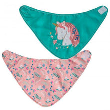 Load image into Gallery viewer, Mary Meyer Twilight Baby Unicorn Bibs - Set of 2 - Have To Have It NZ