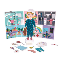 Load image into Gallery viewer, Floss &amp; Rock Florence Wooden Magnetic Dress Up Doll - Have To Have It NZ