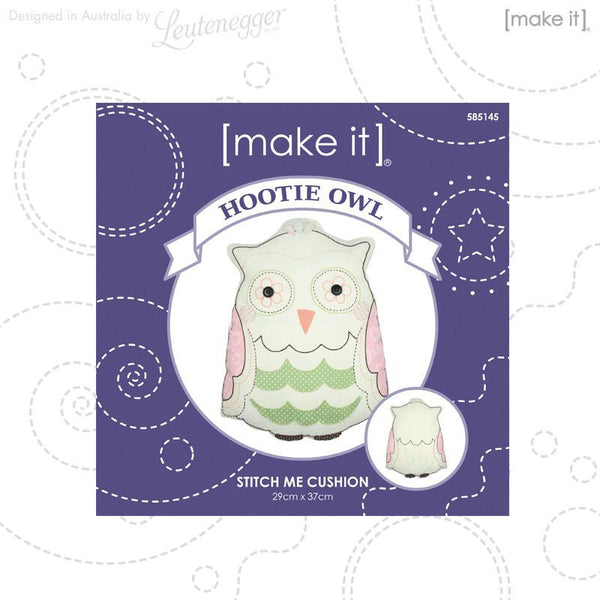Make It Hootie Owl Stitch Me Cushion Kit - Have To Have It NZ