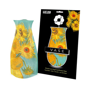 Modgy Collapsible Van Gogh Sunflowers Vase - Have To Have It NZ