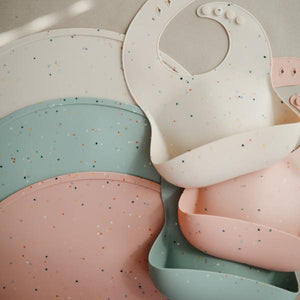Mushie Vanilla Confetti Silicone Placemat - Have To Have It NZ