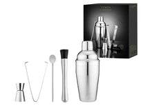 Load image into Gallery viewer, Tempa 5 Piece Stainless Steel Cocktail Set - Have To Have It NZ