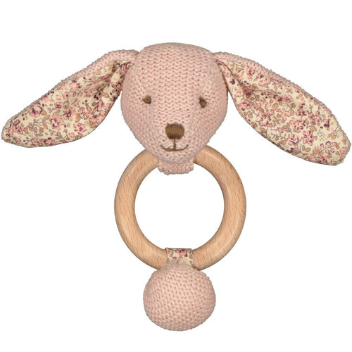 Lily & George Beatrix Bunny Knitted Teether - Have To Have It NZ