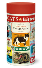 Load image into Gallery viewer, Cavallini &amp; Co Cats &amp; Kittens 1000Pce Vintage Puzzle - Have To Have It NZ