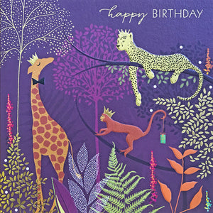 Sara Miller Jungle Animals Birthday Card - Have To Have It NZ