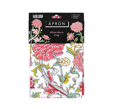 Load image into Gallery viewer, Modgy 100% Cotton William Morris Cray Apron Packaging