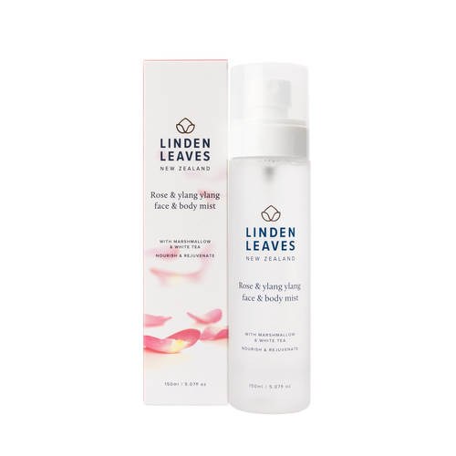 Linden Leaves 150ml Rose & Ylang Ylang Face & Body Mist Spray - Have To Have It NZ
