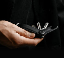 Load image into Gallery viewer, Orbitkey Black Leather Key Organiser - Have To Have It NZ