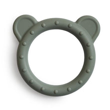 Load image into Gallery viewer, Mushie Dried Sage Silicone Bear Teether - Have To Have It NZ