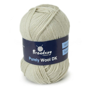 Broadway Yarns - Purely Wool 50g Stone