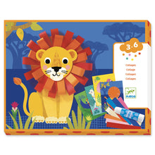 Load image into Gallery viewer, Djeco Small Loops Collage Animals Craft Kit - Have To Have It NZ