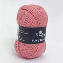 Load image into Gallery viewer, Broadway Yarns - Purely Wool 50g Rose