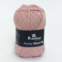 Load image into Gallery viewer, Broadway Yarns - Purely Wool 50g Pink