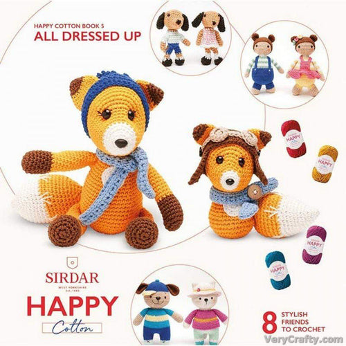 DMC Happy Cotton All Dressed Up Amigurumi Pattern Book - Have To Have It NZ