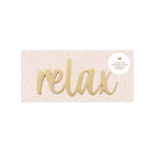 Wooden Champagne Gold Relax Magnet - Have To Have It NZ