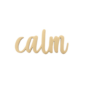 Wooden Champagne Gold Calm Magnet - Have To Have It NZ