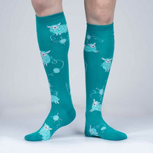 Load image into Gallery viewer, Wool Ewe Be Mine? Sock It To Me Women&#39;s Knee High Socks - Have To Have It NZ