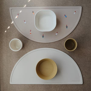 Mushie Rocket Ship Silicone Placemat - Have To Have It NZ