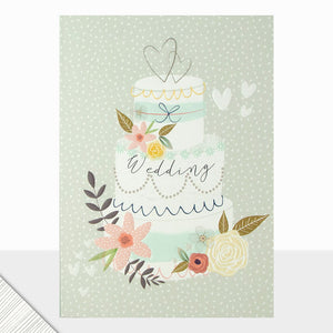 Halcyon Wedding Cake Card - Have To Have It NZ