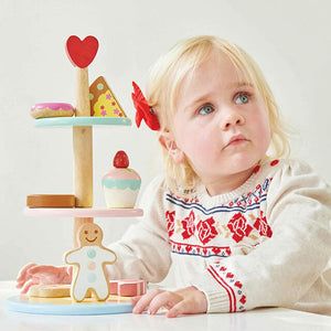 Le Toy Van Honeybake 3 Tier Wooden Cake Stand - Have To Have It NZ