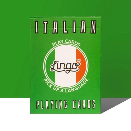 Lingo Italian Language Playing Cards - Have To Have It NZ