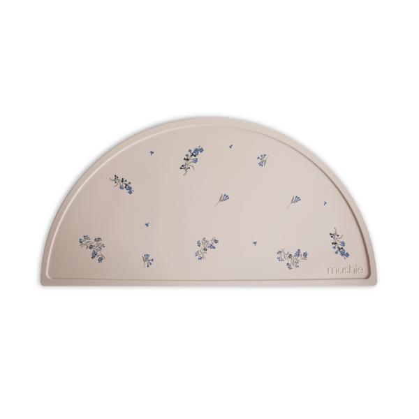 Mushie Lilac Flowers Silicone Placemat - Have To Have It NZ