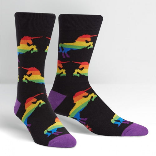 Pride & Fabulousness Sock It To Me Men's Crew Socks - Have To Have It NZ