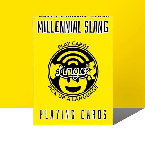 Lingo Millennial Slang Playing Cards - Have To Have It NZ